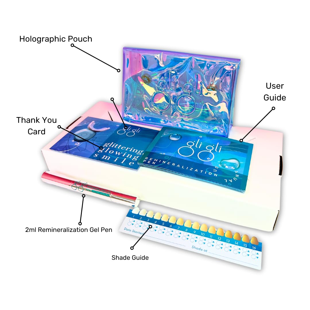 Gel tube with shade guide and applicator