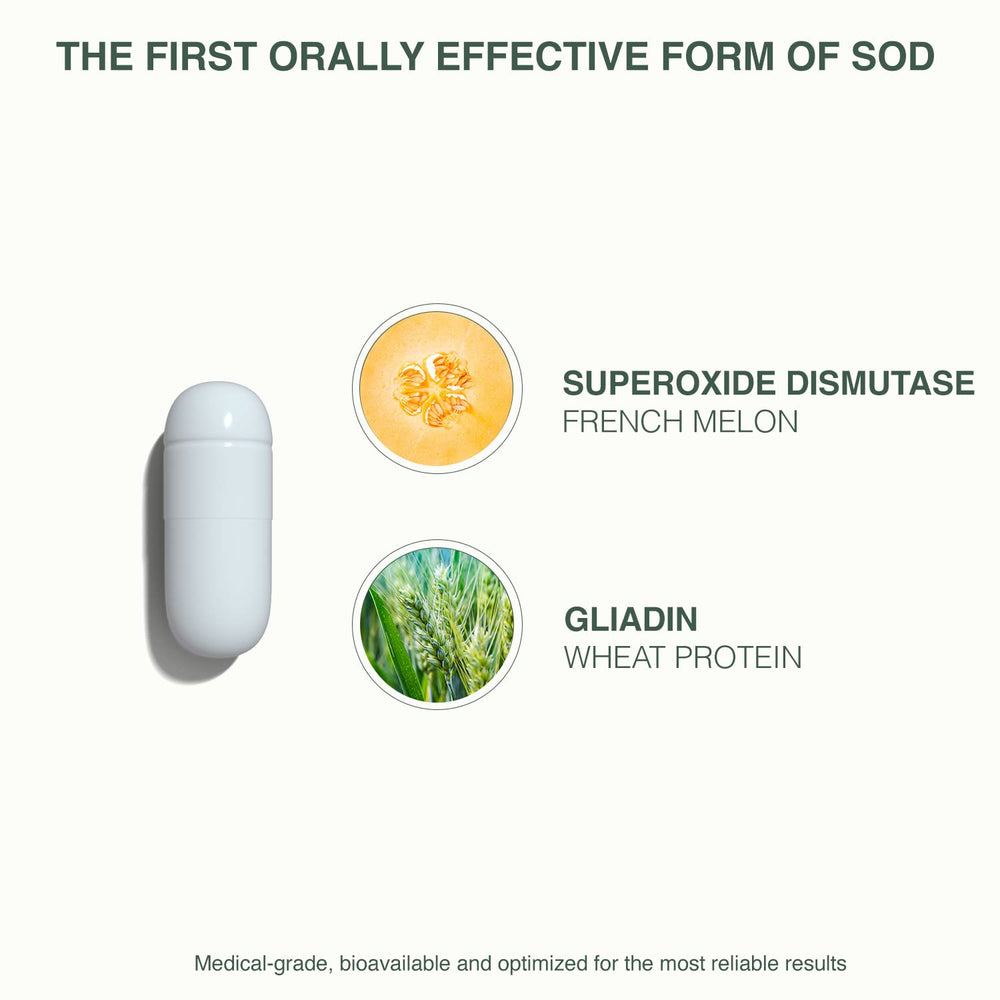 North America made GliSODin Skin Nutrients packaging