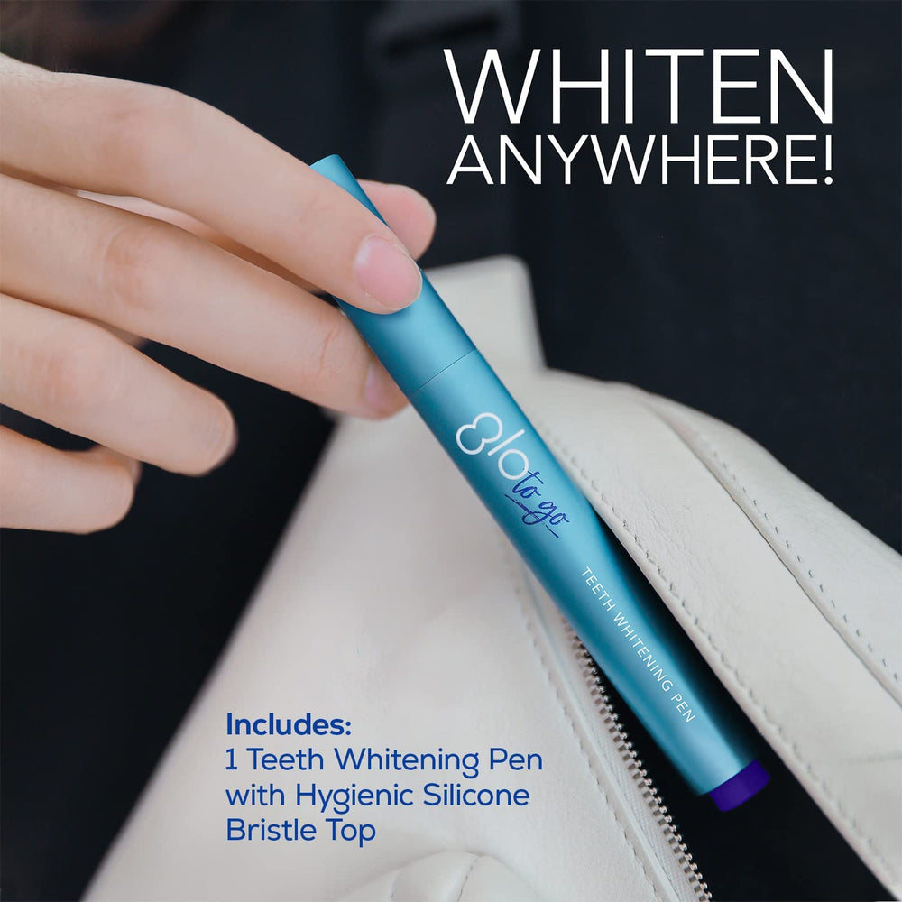 GLO whitening pen with packaging and display