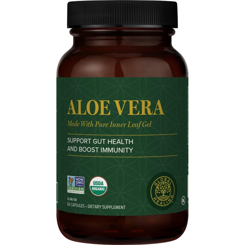 Global Healing Aloe Vera 200x Concentrate bottle label