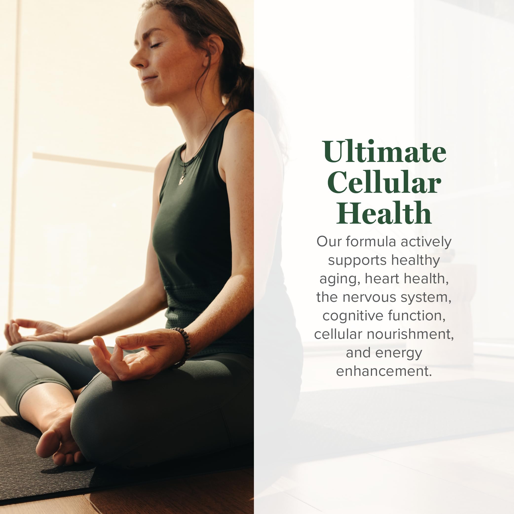 Capsules of Ultimate Cellular Health supplement