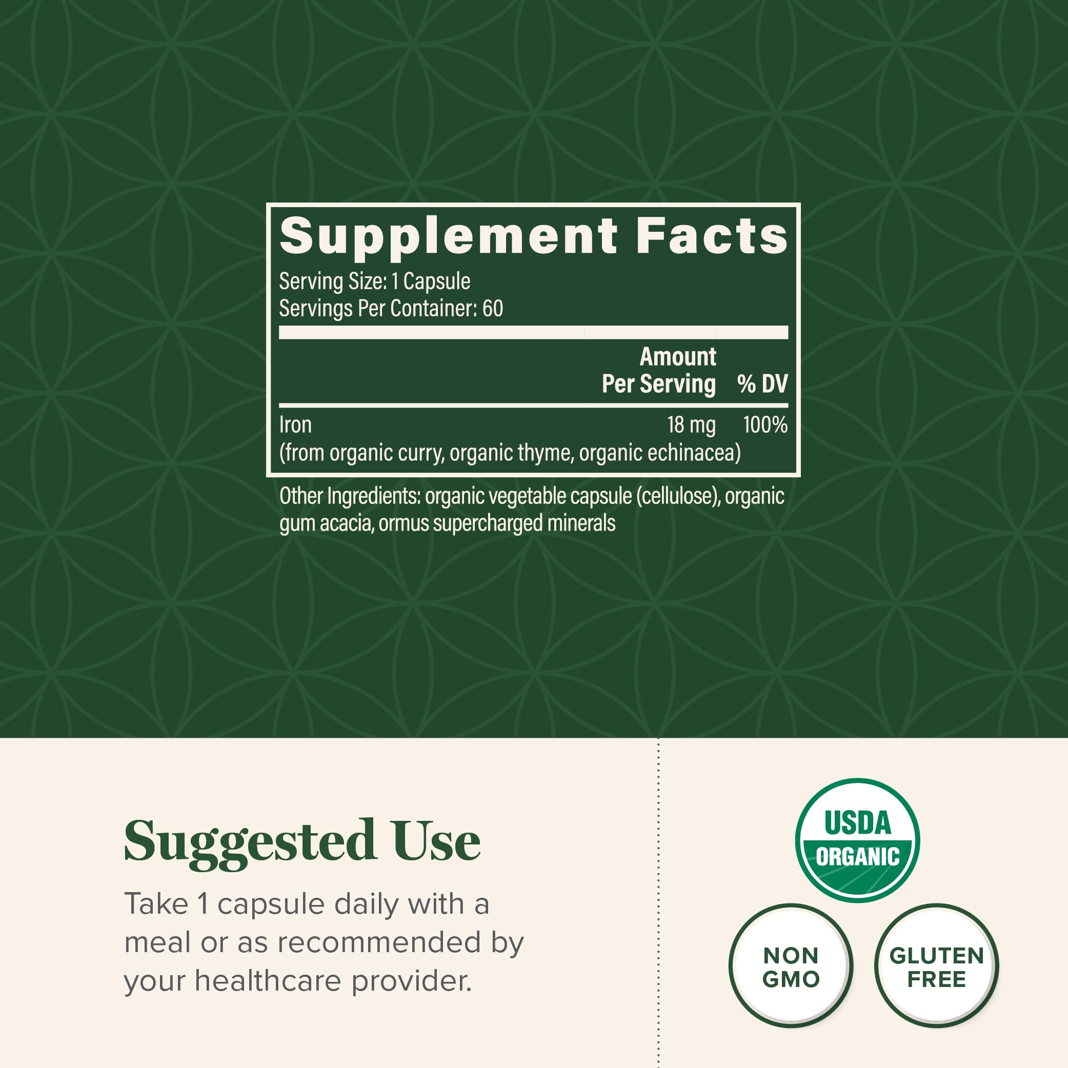 Close-up of iron liquid dropper