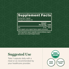 Close-up of iron liquid dropper