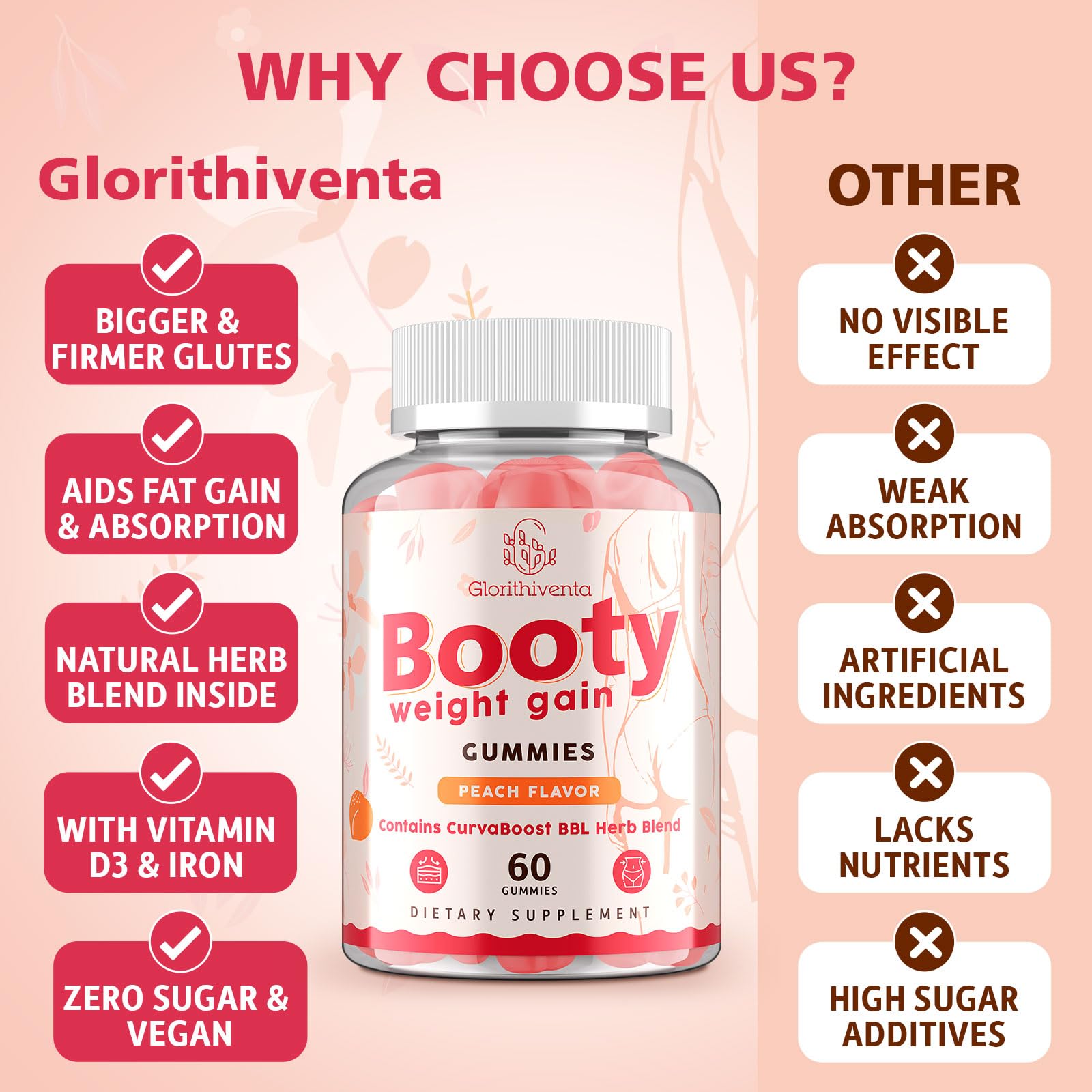 Illustration of Creatine Monohydrate and CurvaBoost BBL Herb Blend