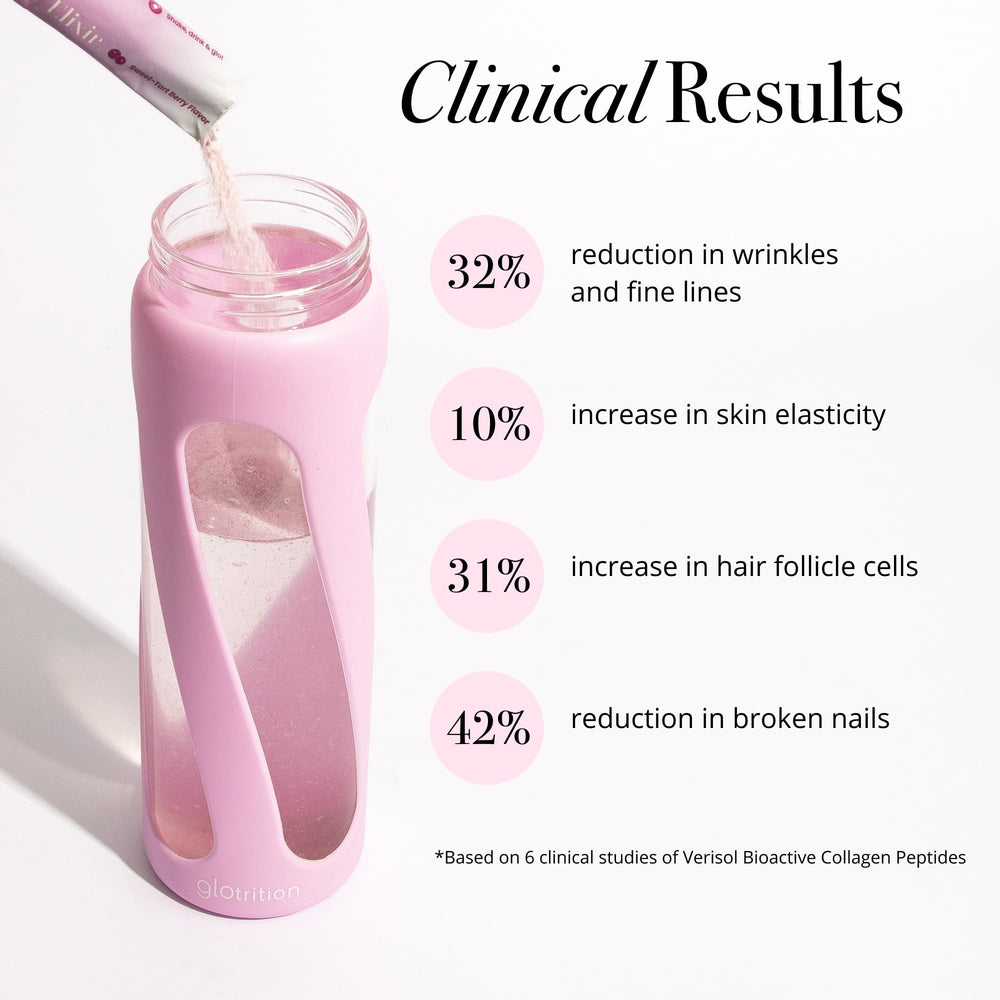 Illustration of healthy hair, skin, and nails