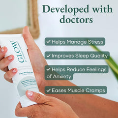 Close-up of lotion bottle showing label and texture