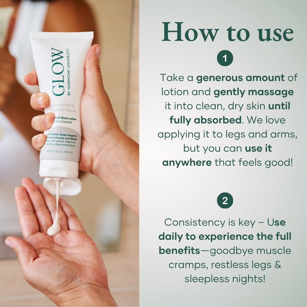 Ingredient highlights showing Aloe, Primrose Oil, Vitex and Wild Yam Root Extract