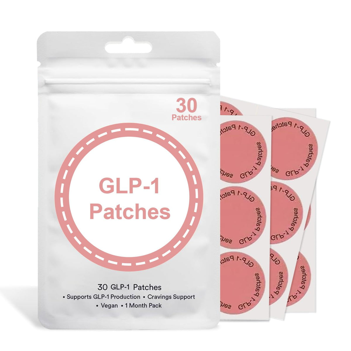 GLP-1 patches for women product package