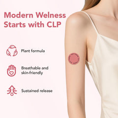 GLP-1 patches applied to clean skin