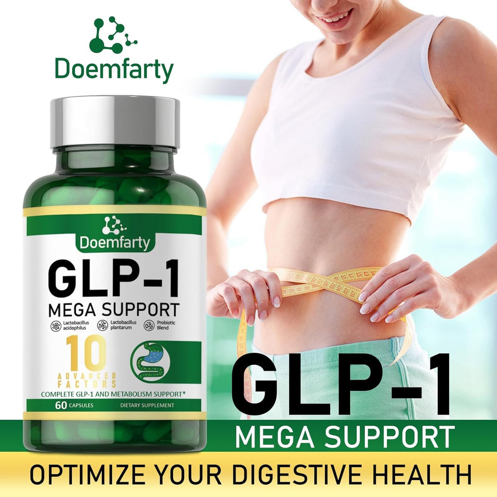 GLP-1 Probiotic bottle back label