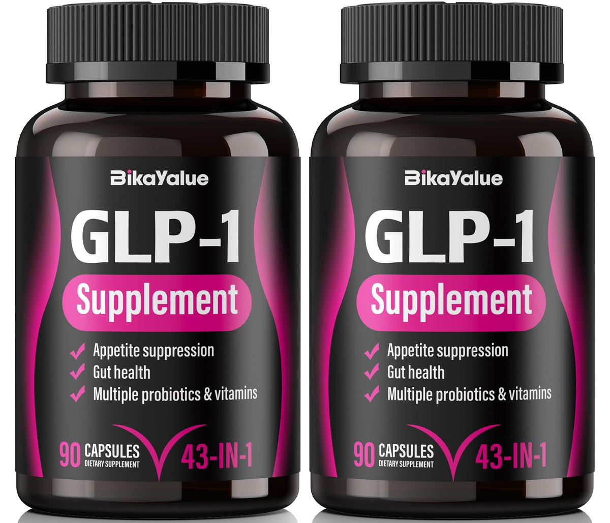 GLP-1 Supplement bottle with 120 capsules