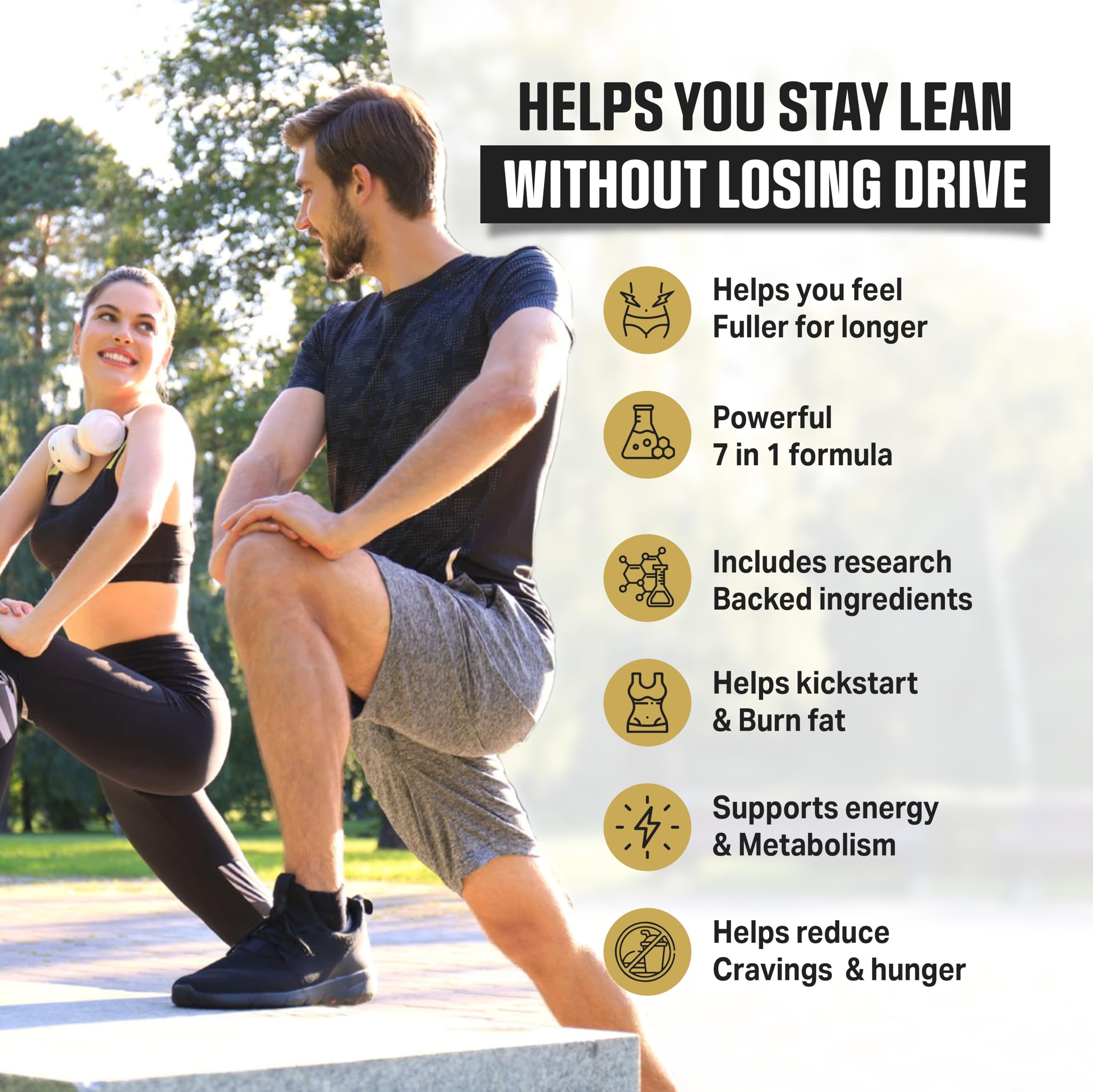 Lifestyle image featuring GLP-1 Weight Loss Pro for active weight management