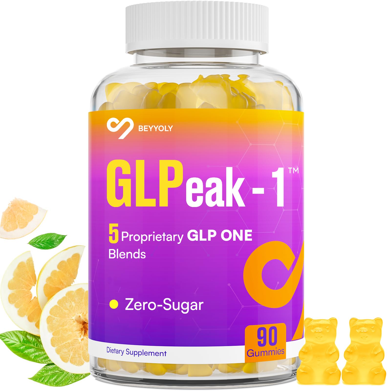 GLP ONE Probiotic Gummy bottle – hero image