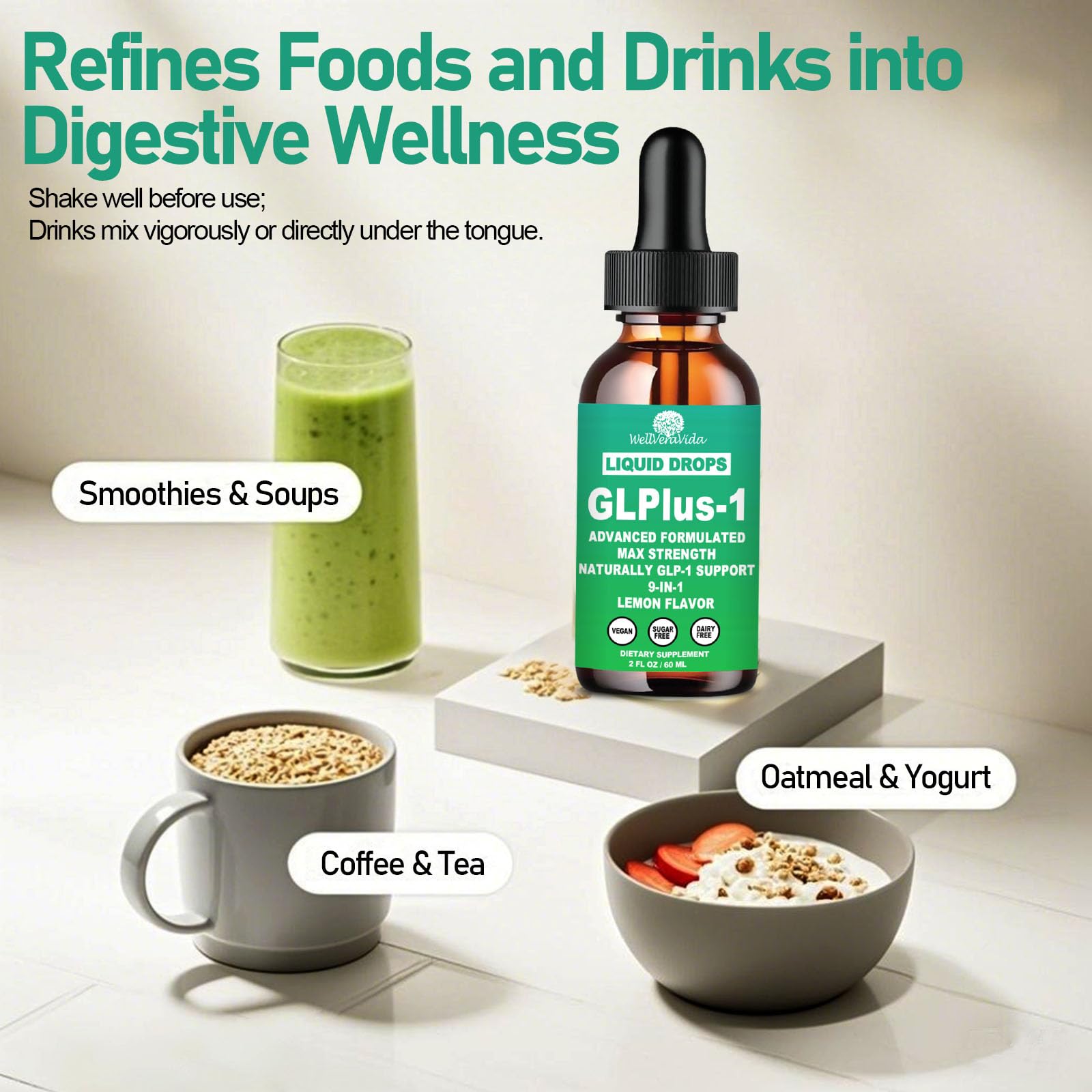 Eriocitrin lemon bioflavonoid complex in GLP-1 drops