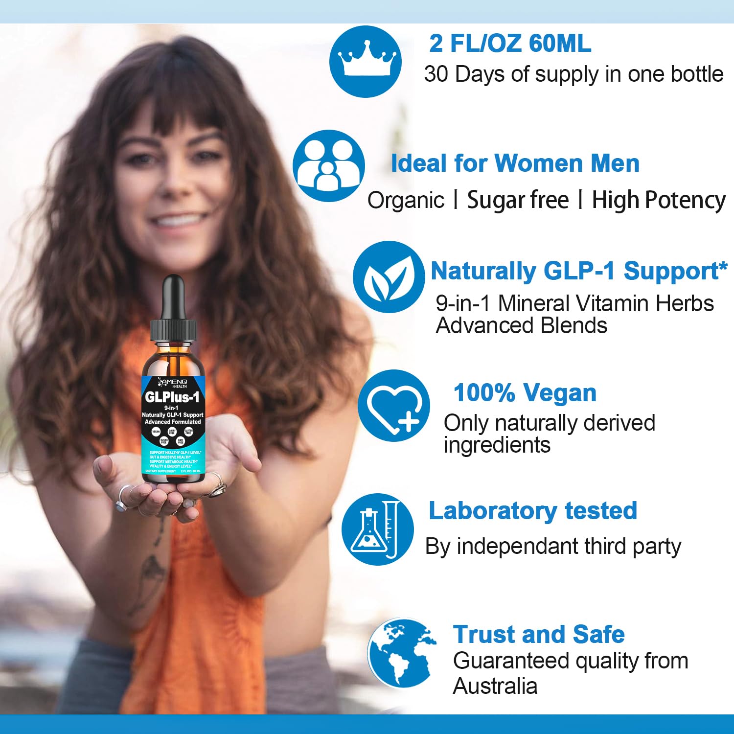 3rd-party lab testing certificate for GLP-1 Drops