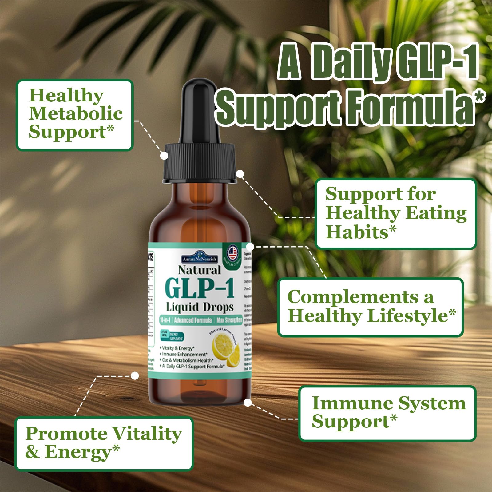 Easy liquid dosage for GLP-1 drops