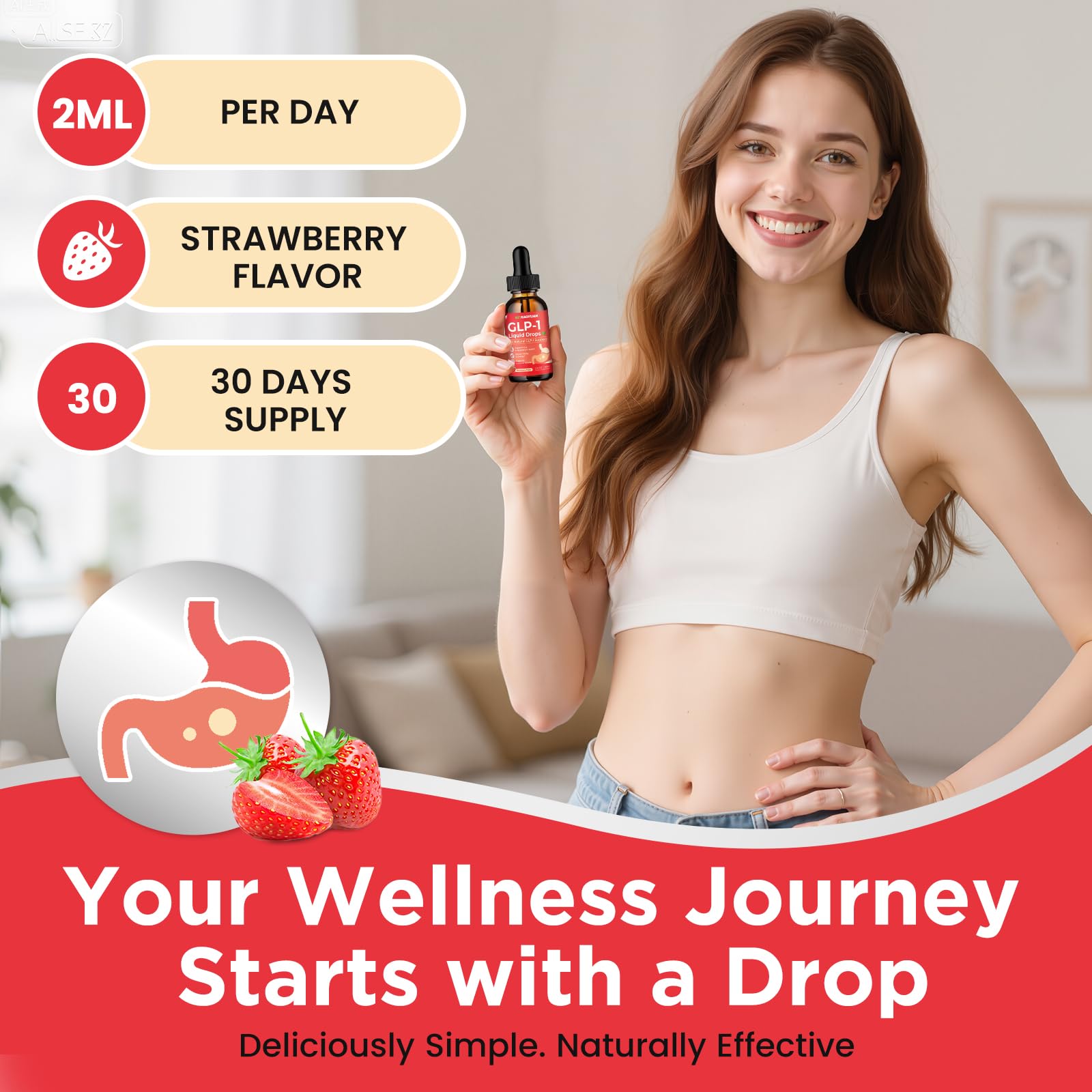 GLP-1 drops for metabolism and healthy blood sugar balance