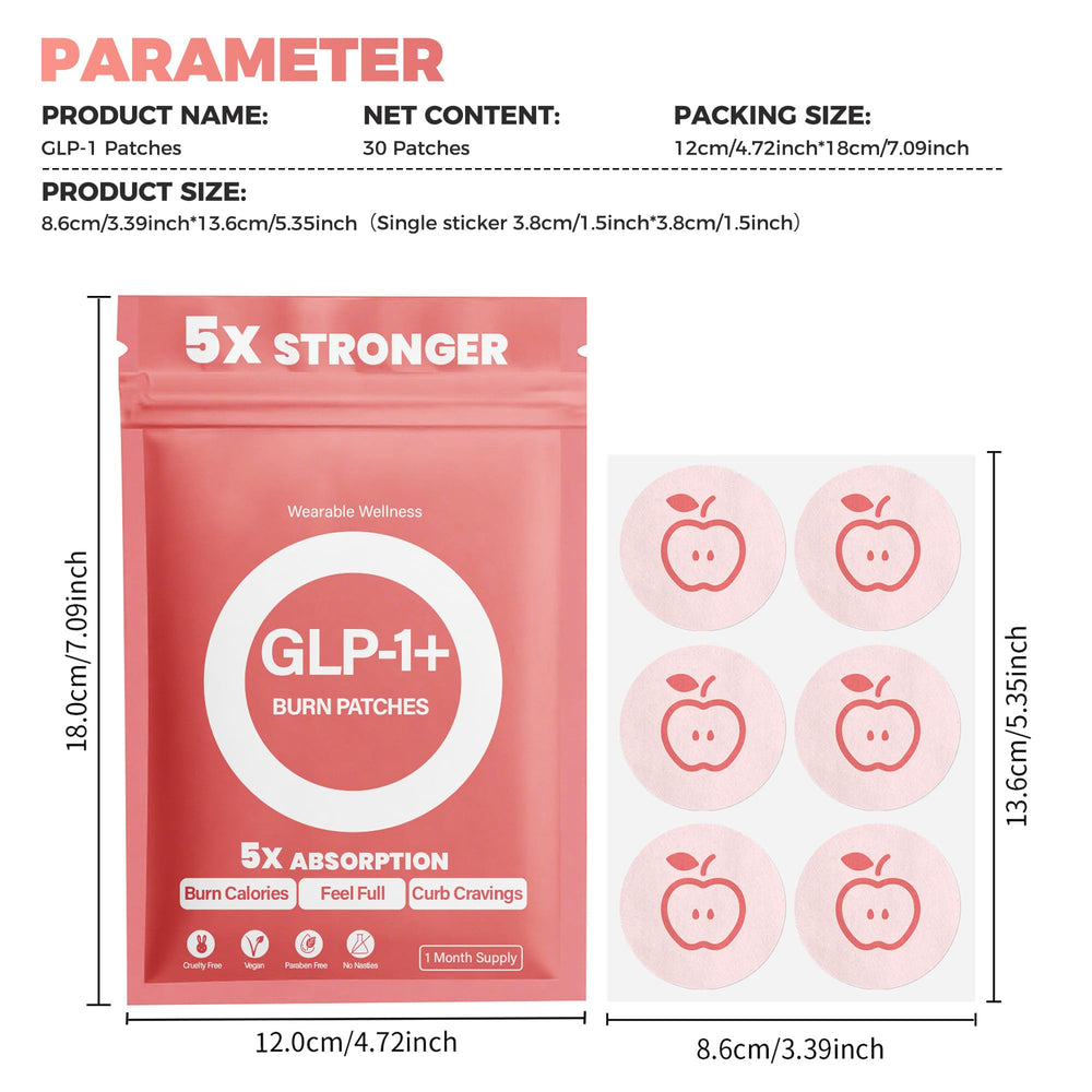 Patch absorption for up to 8 hours