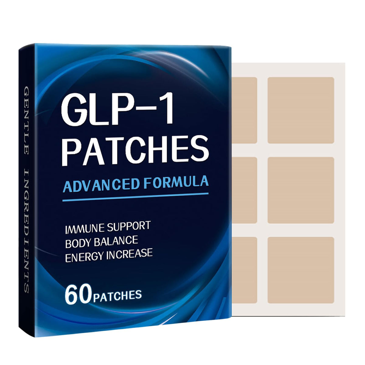Packaging for GLP-1 Patches, 60-count