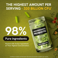 GLP-1 probiotic and prebiotic concept illustration