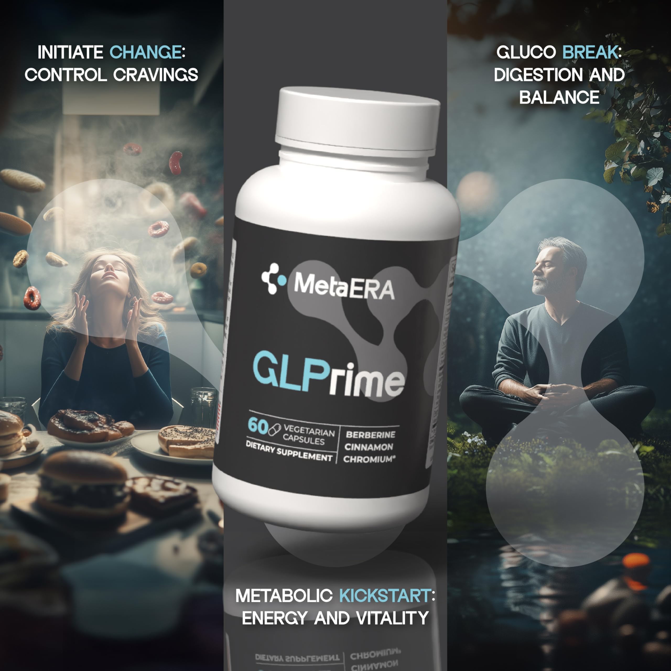 GLP-1 supplement benefits icons