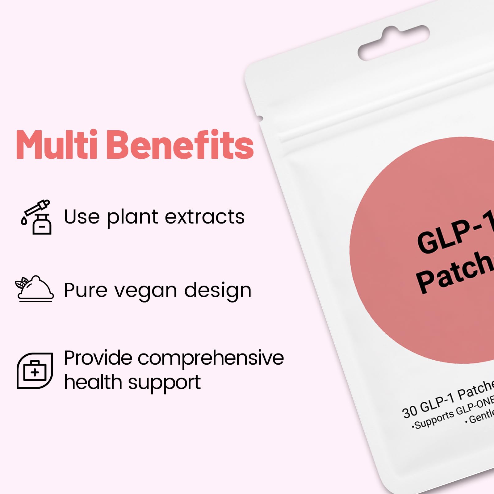 Natural plant-based ingredients used in GLP-1 patches