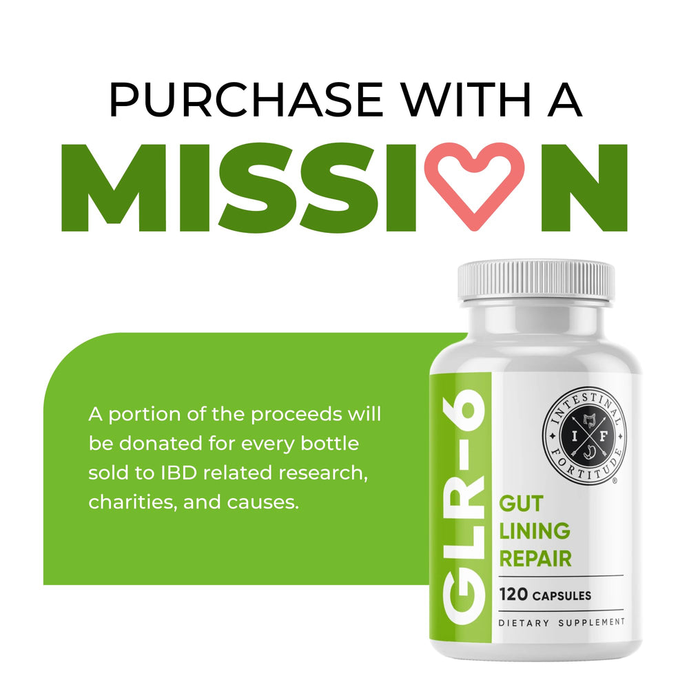 IBS/GERD gut health concept with GLR-6