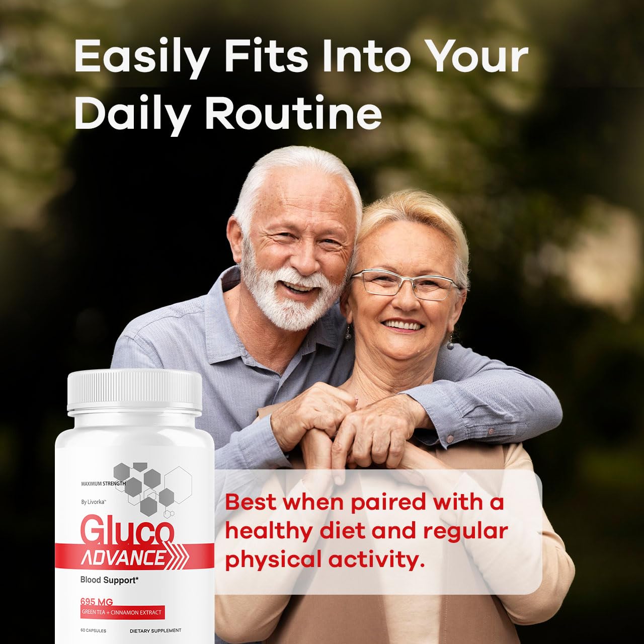 Gluco Advance dosage information chart