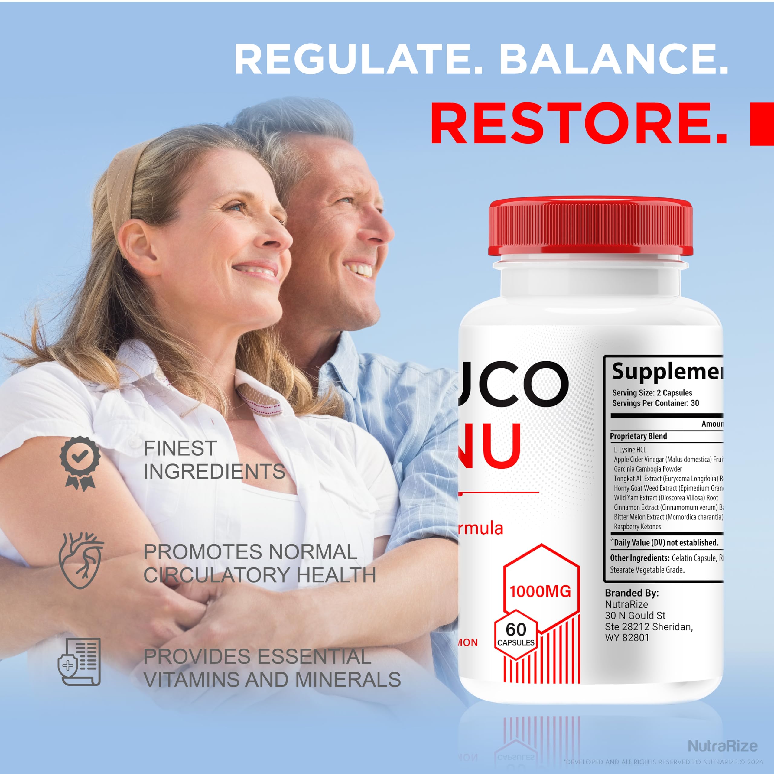 Gluco Renu promotes health and balance