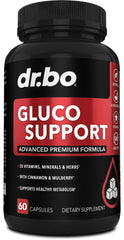 Gluco Support capsules front bottle