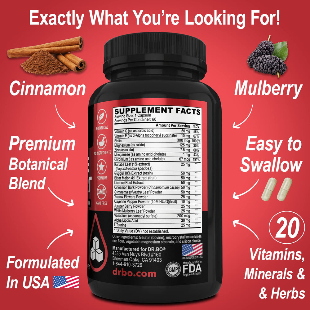 Gluco Support 60 pills packaging