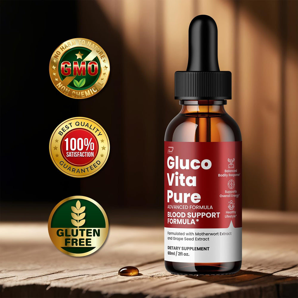 Reusable dosing dropper included with Gluco Vita Pure Drops