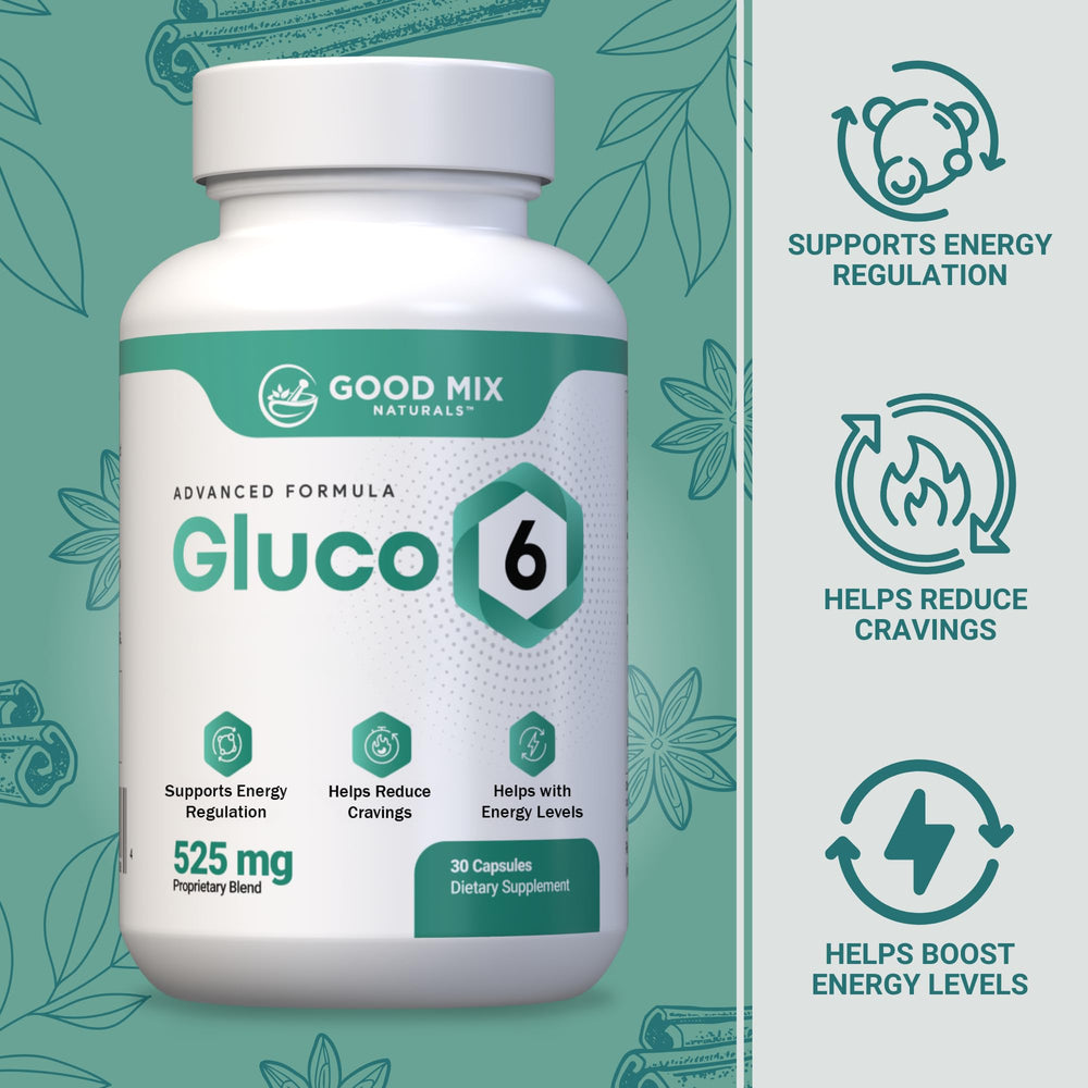 Gluco6 plant-based ingredients list