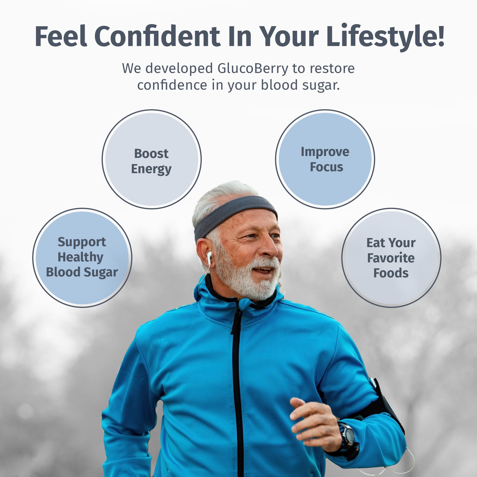 30 capsules per bottle of GlucoBerry