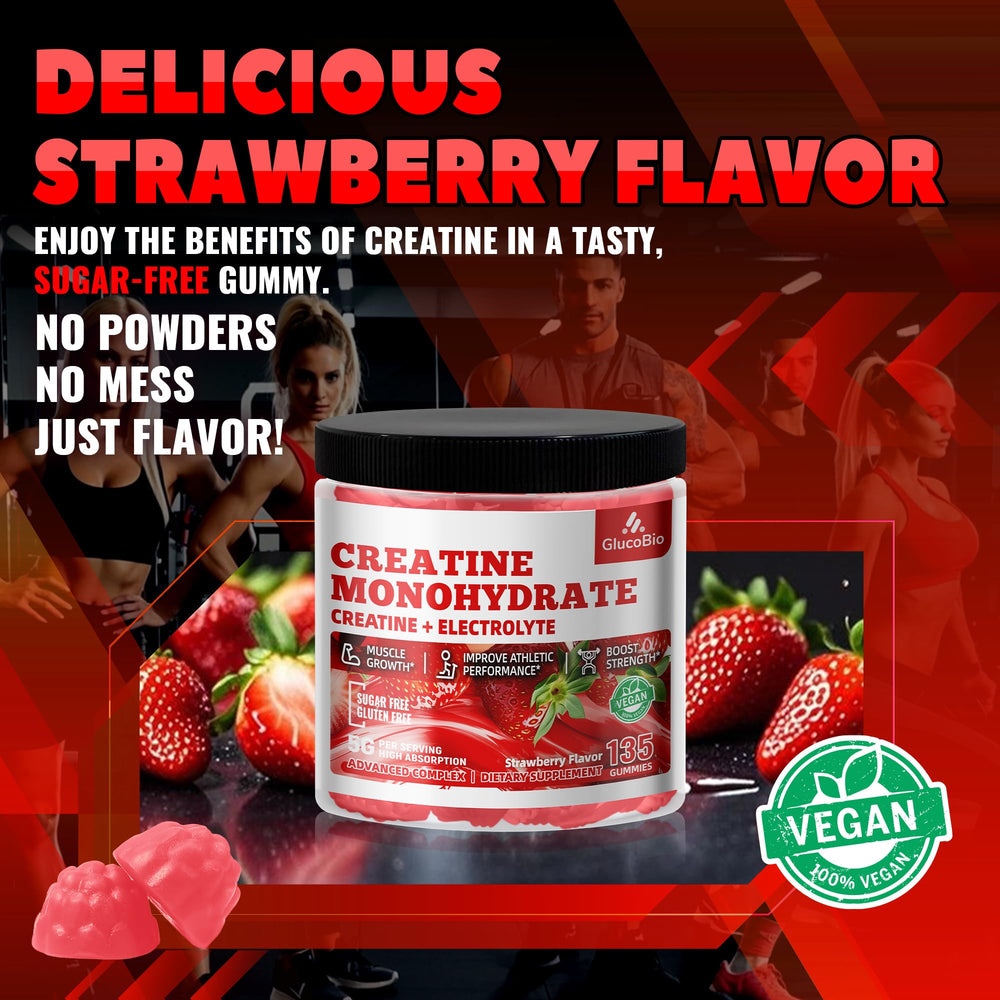 Ingredients and overview of GlucoBio Creatine Gummies
