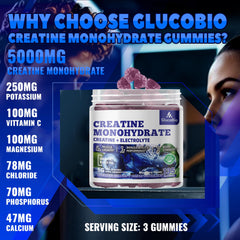 Blueberry electrolyte gummies close-up texture