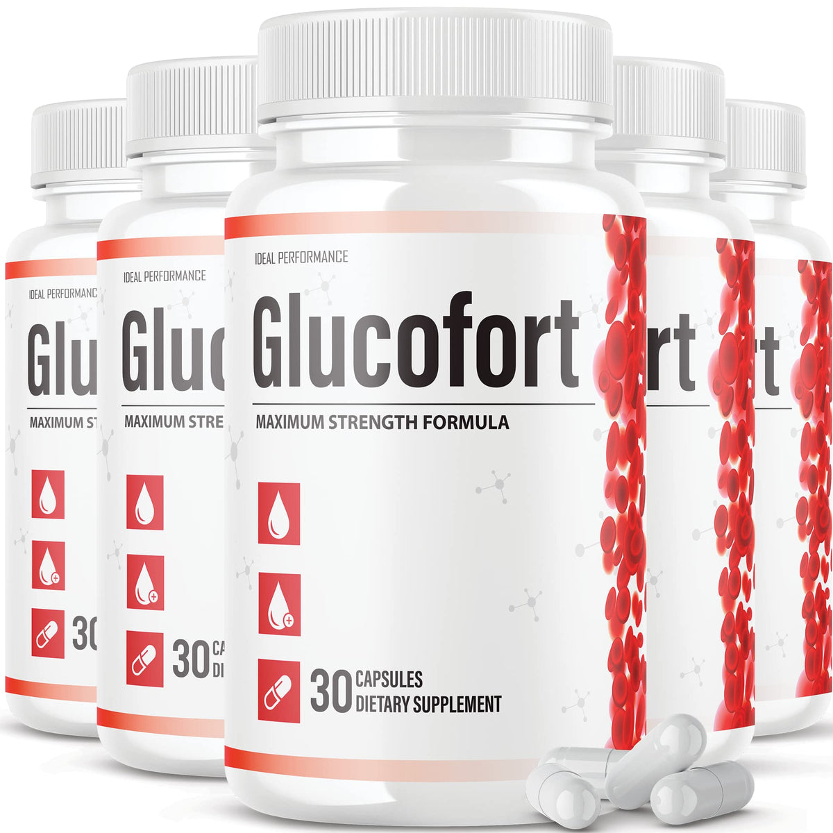 Glucofort formula highlighting 11 ingredients