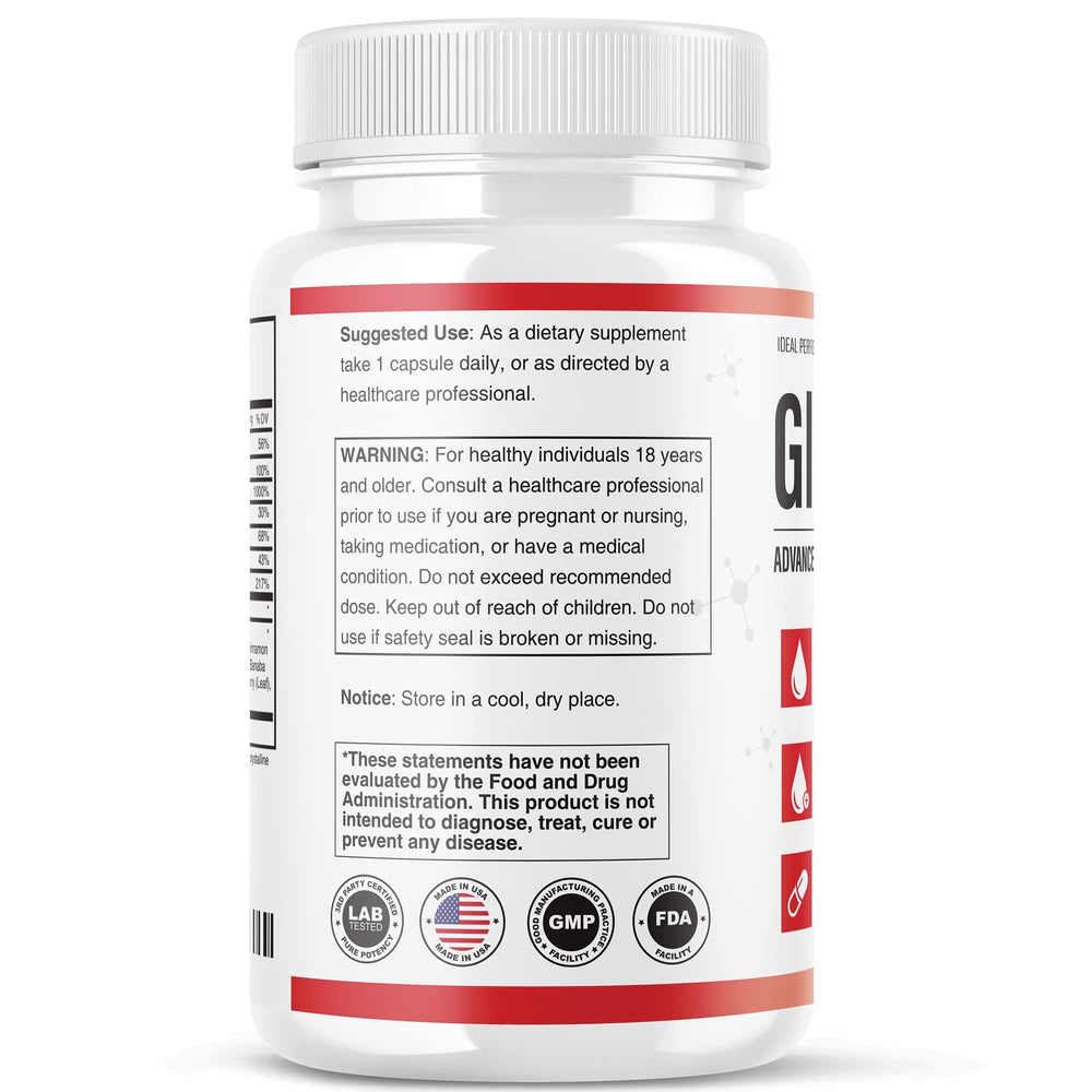 IDEAL PERFORMANCE Glucofort 5-pack packaging