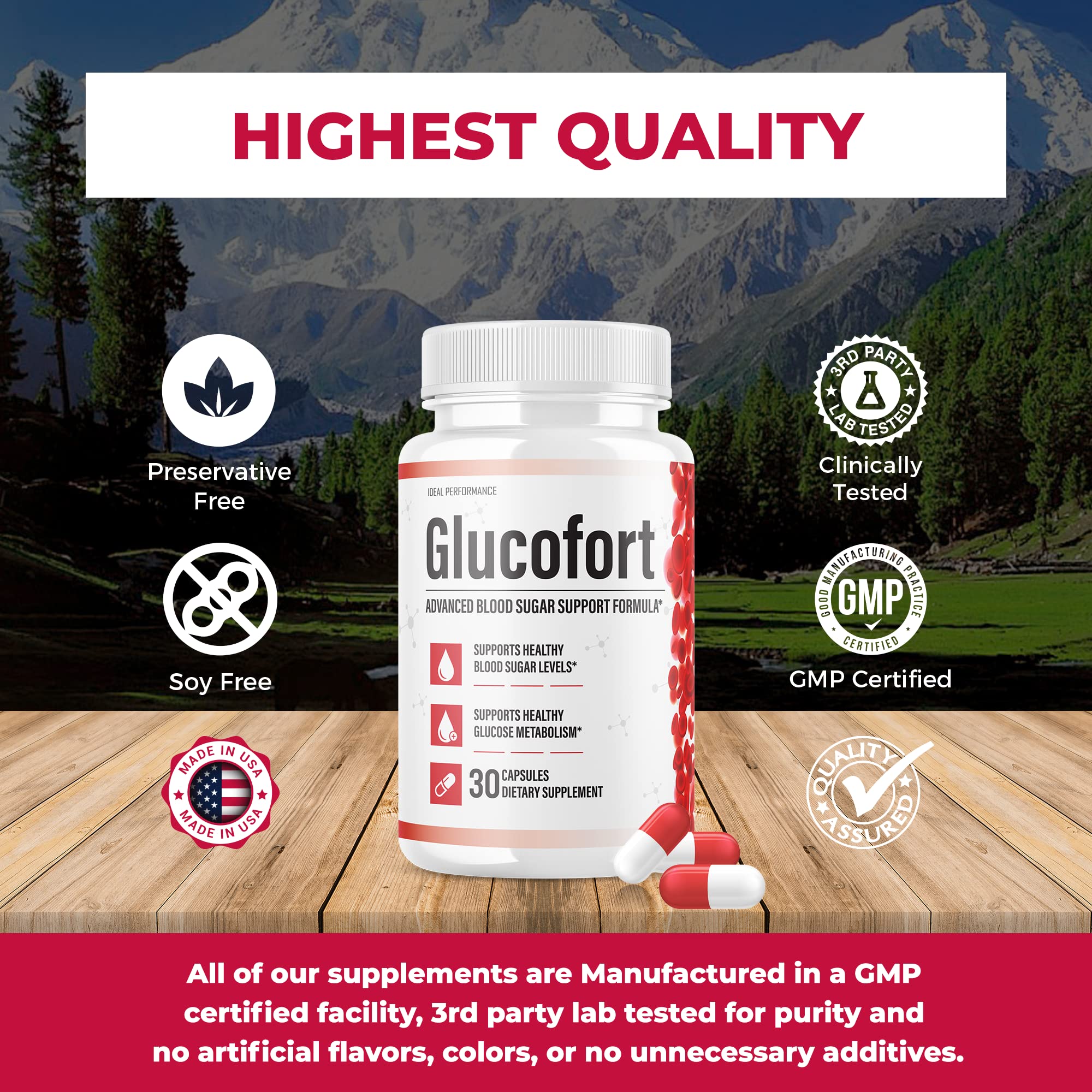 Glucofort supporting a low-carb lifestyle