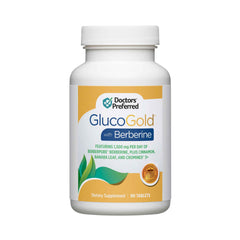 GlucoGold berberine 1500 mg daily dose