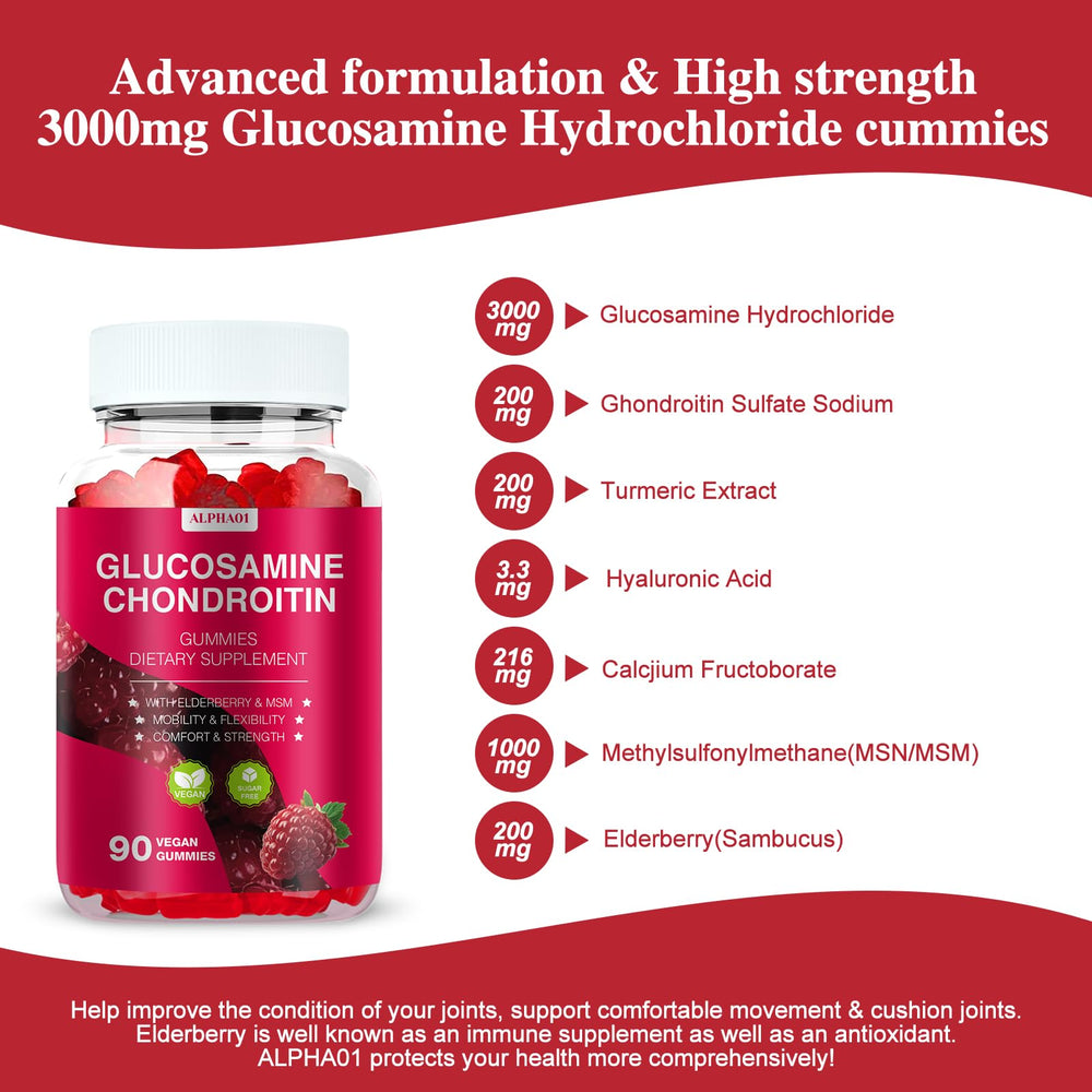 MSM and Elderberry joint support gummies