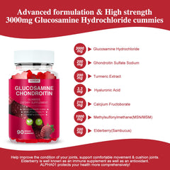 MSM and Elderberry joint support gummies