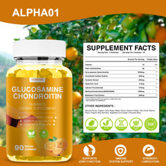 Hands holding orange gummies illustrating product usage