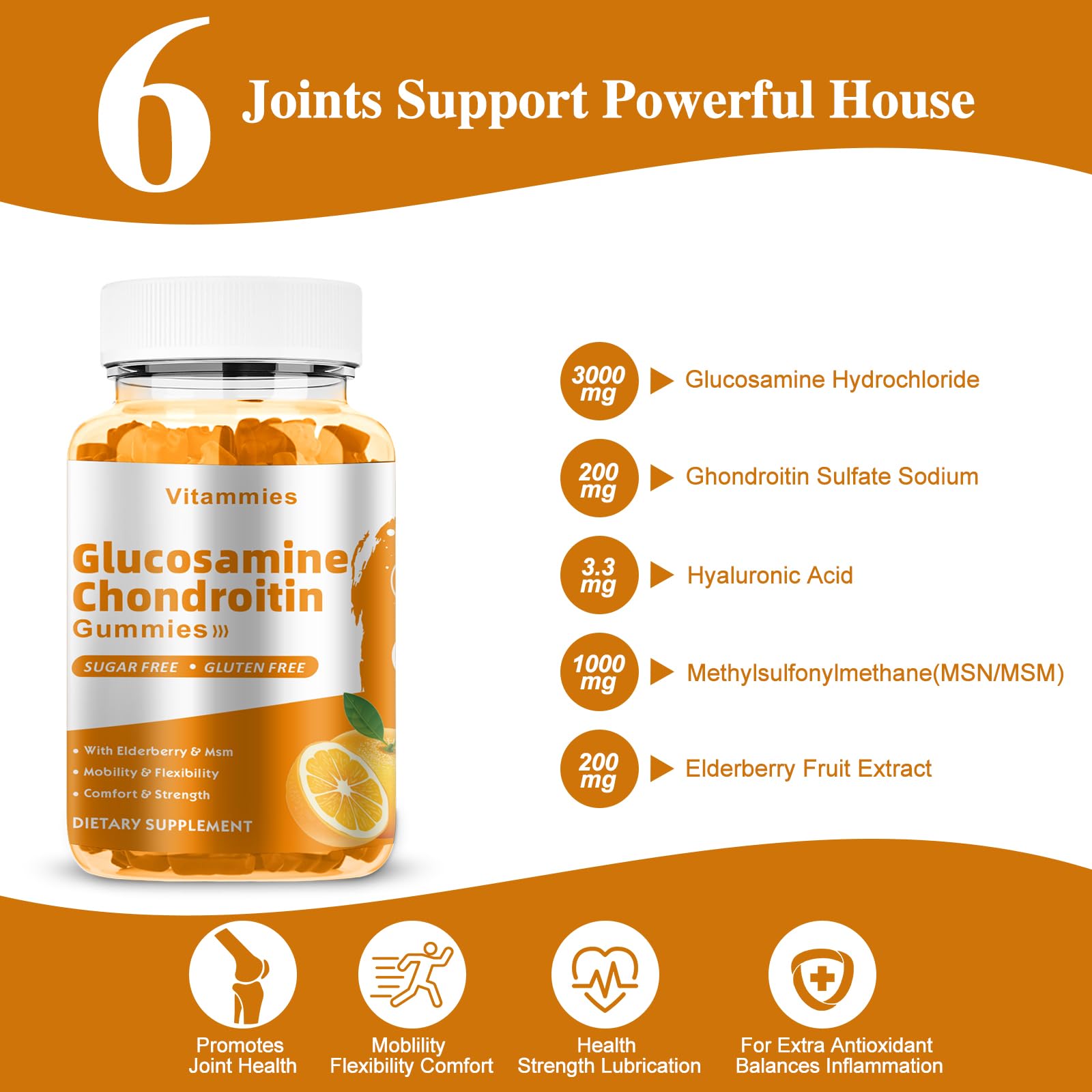 Supplements ingredients including CoQ10 and DHA on white background