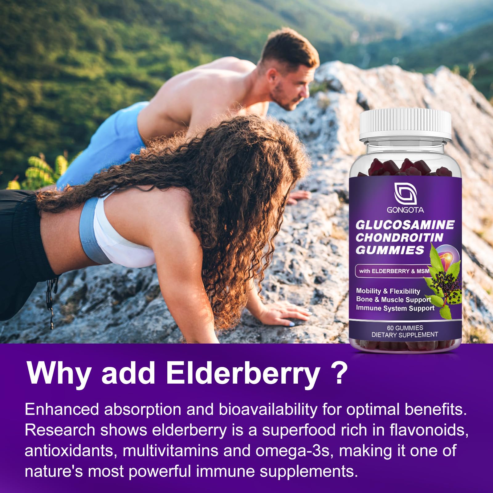 Supports joint flexibility and mobility