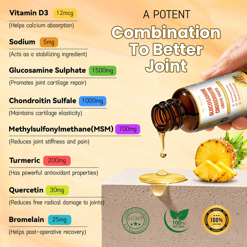 2-pack label and packaging of Glucosamine Chondroitin MSM