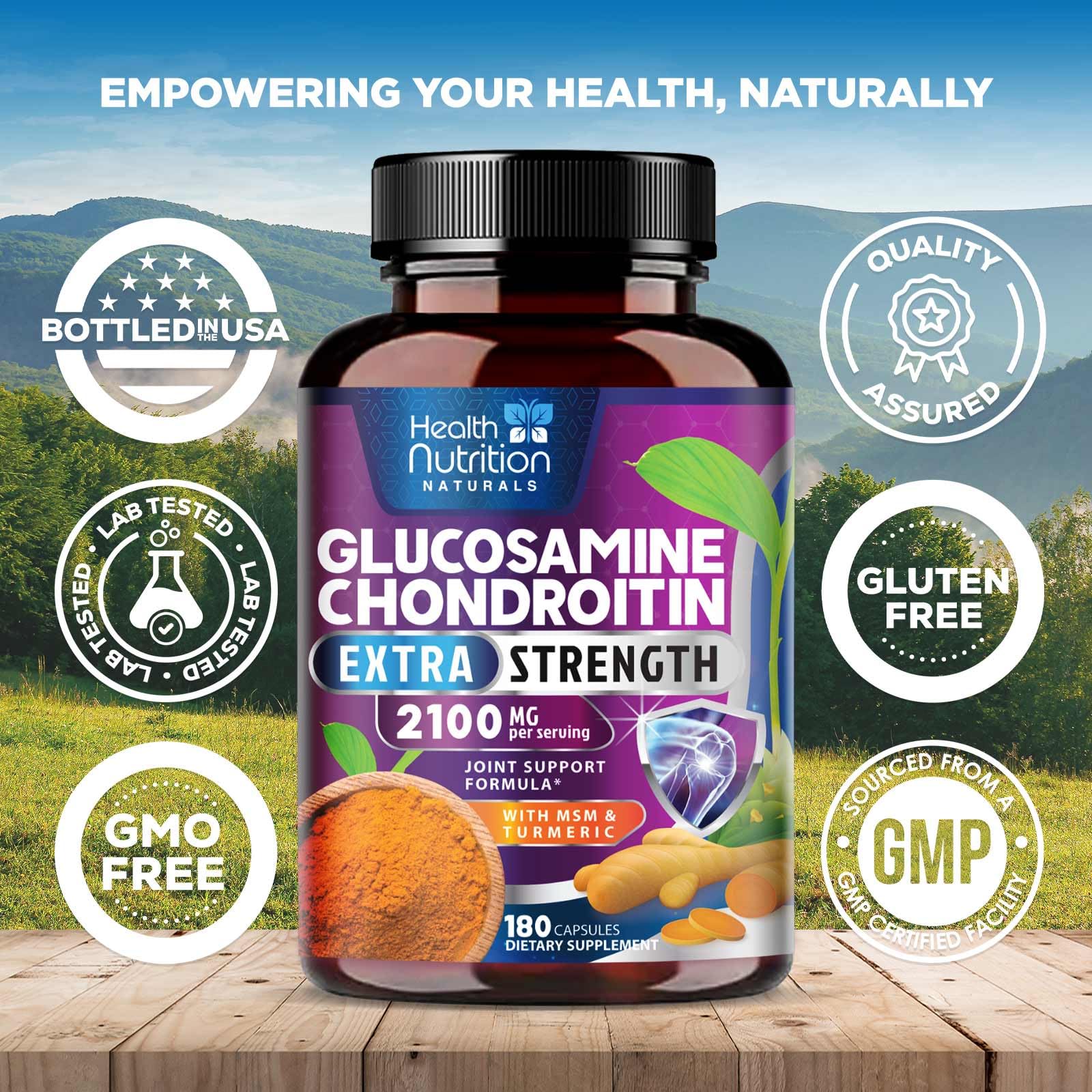 Glucosamine Chondroitin MSM capsules