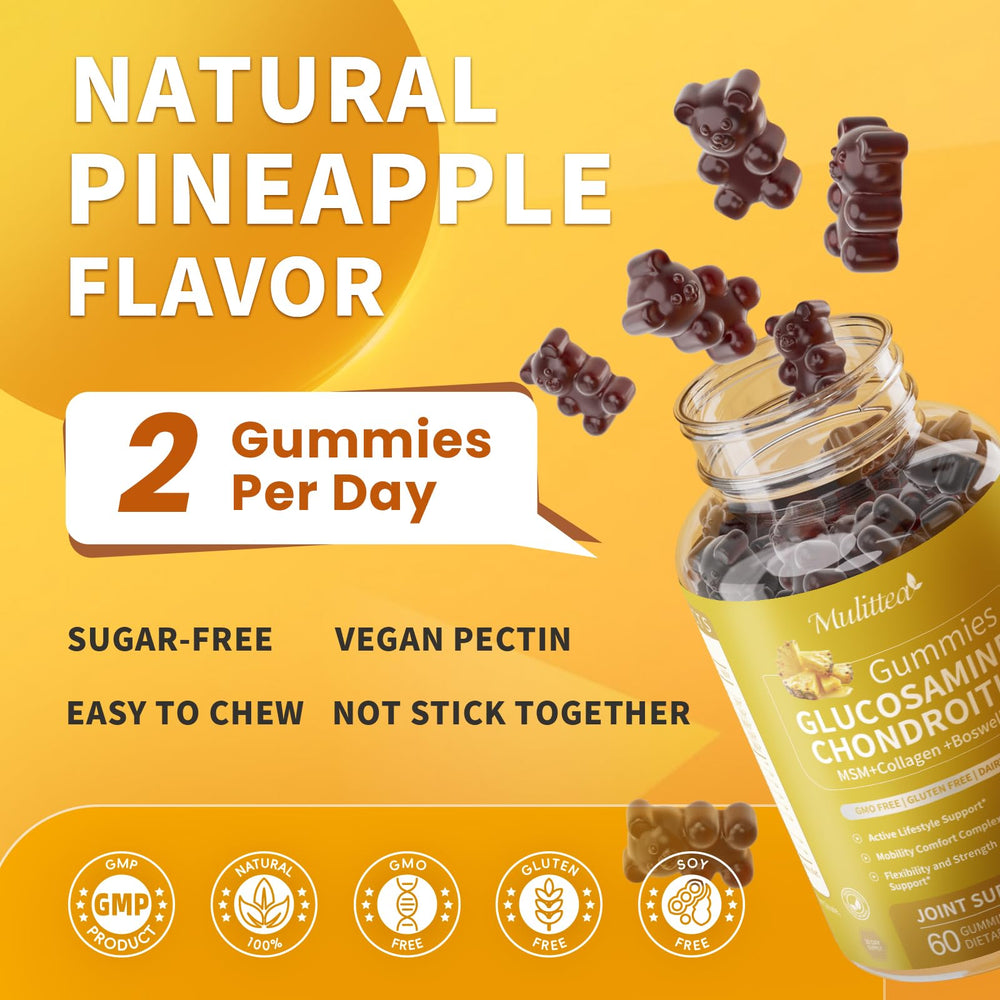 Active adults enjoying joint support gummies