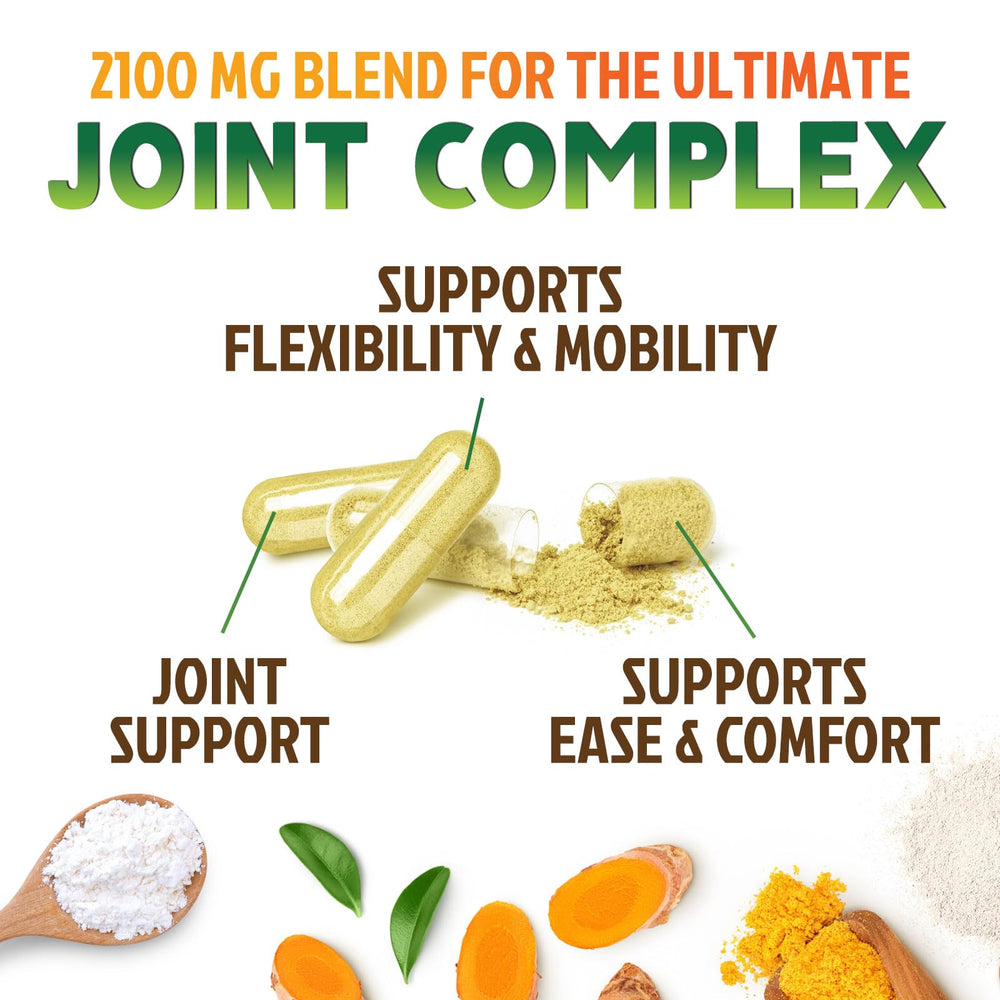 Graphic illustrating joint mobility associated with the supplement