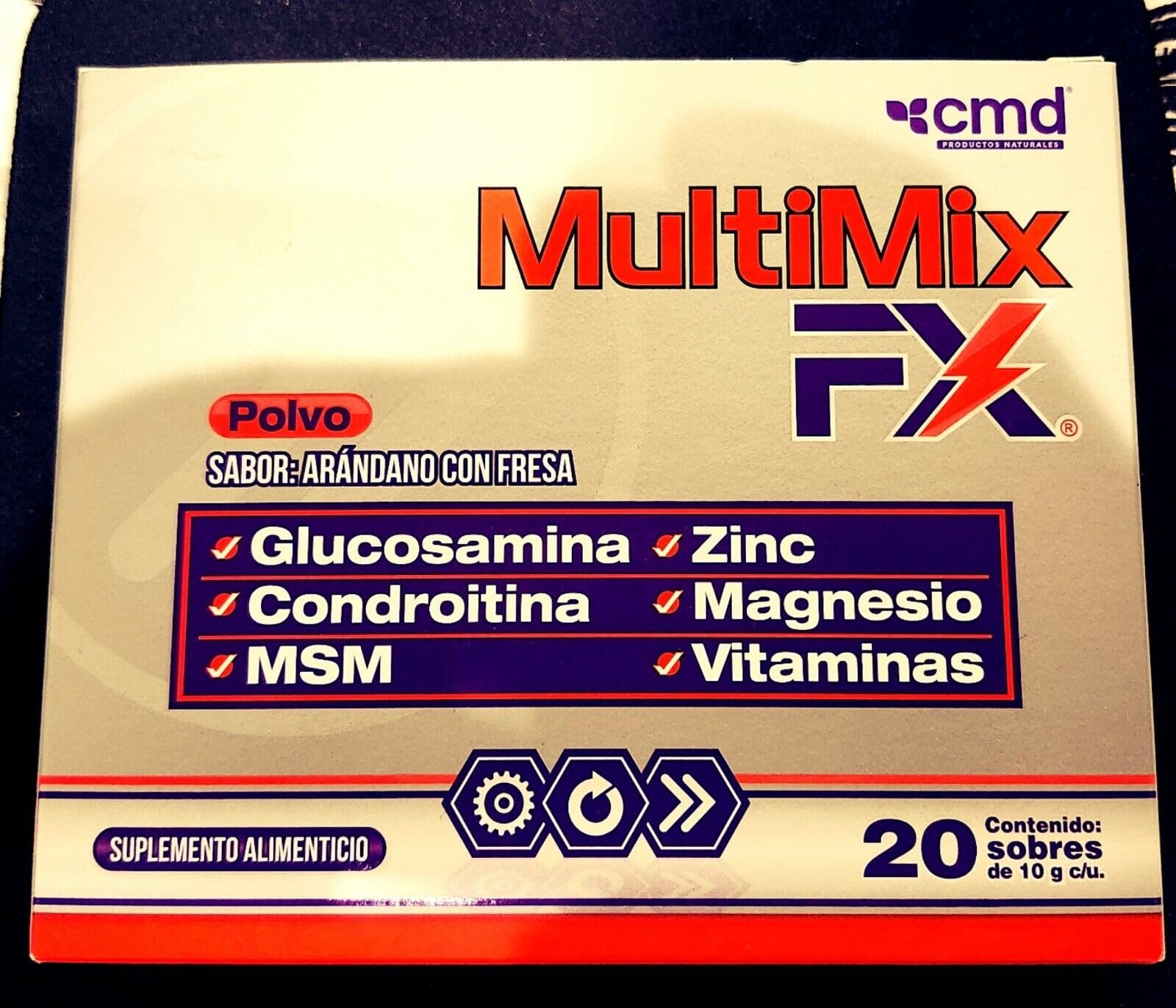 Glucosamine, Chondroitin, MSM, Garlic, Zinc, Magnesium sachets by MULTIMIX - image 2